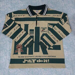 Nike Cactus Plant Flea Market Green Longsleeve Polo Shirt